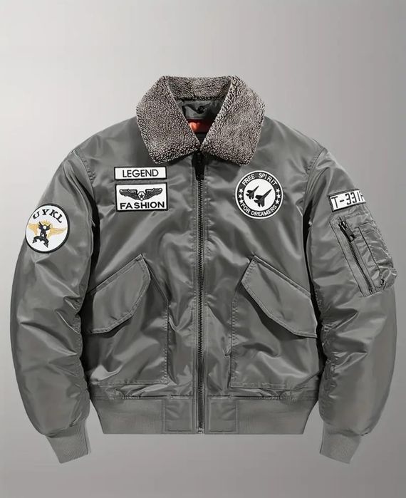 Geaca Cojoc nou marimea L XL model blana de miel interior calduros