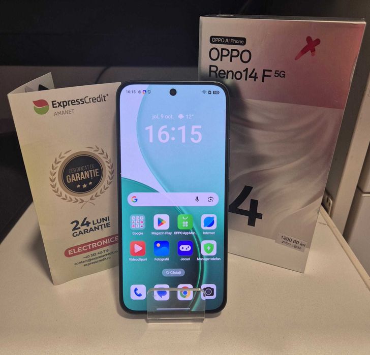 Telefon Oppo Reno 14F 5G (AG32 B27571.1) 2 ANI GARANTIE!