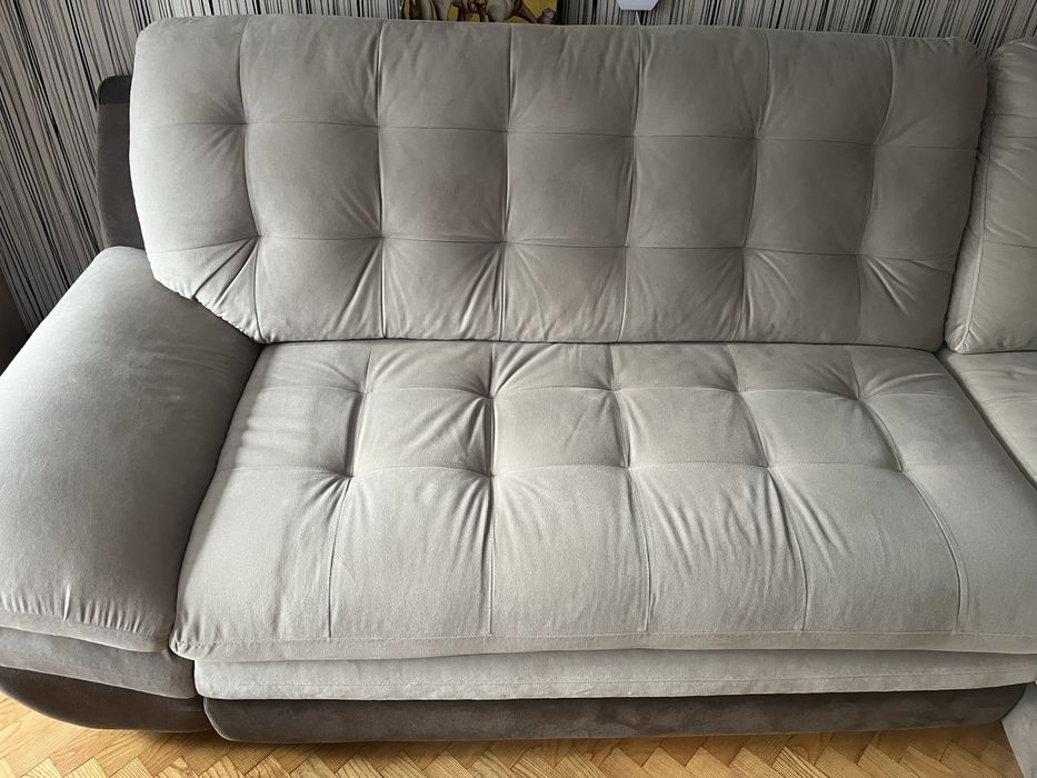 Ъглов диван разтегателен