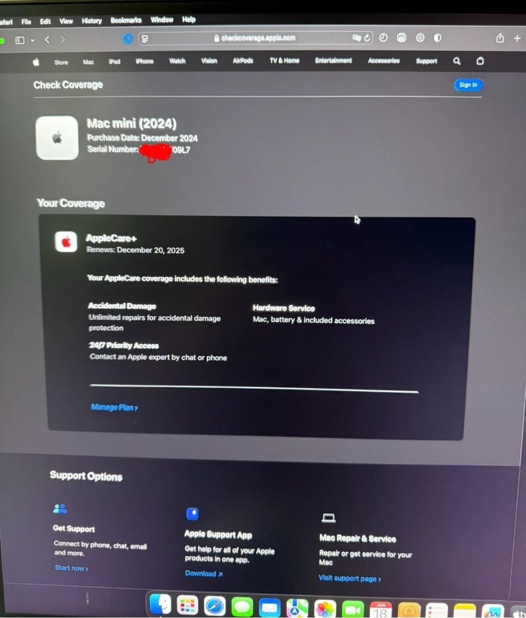 Mac mini m4 16/256