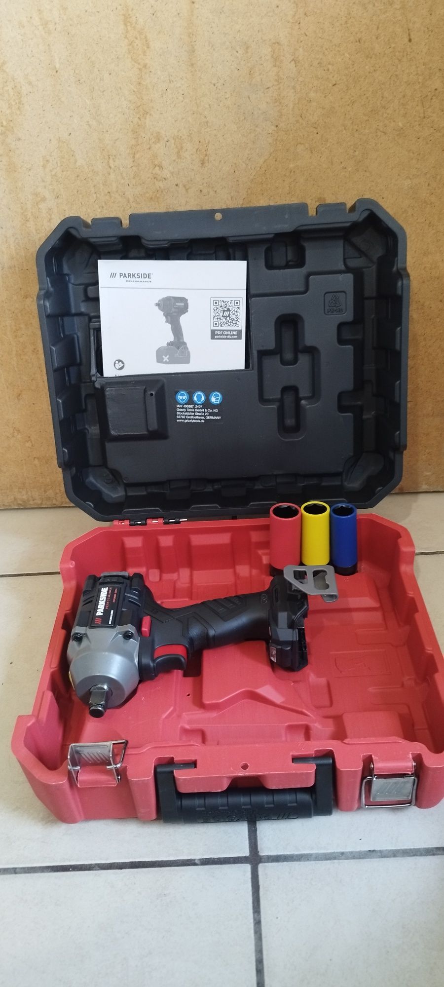 Гайковерт Parkside Performance 600nm с 5г Гаранция