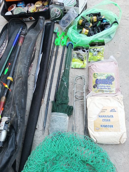 Полный боевой комплект для рыбаков