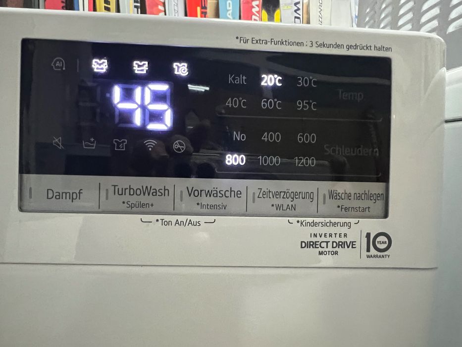 Пералня LG-ThinQ-8,5 кг