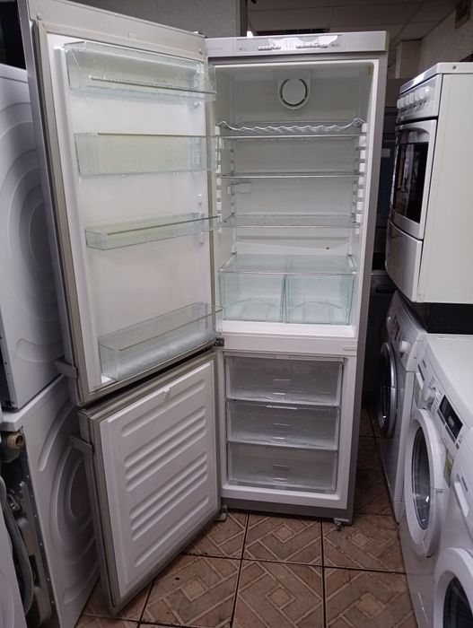 Иноксов комбиниран хладилник с фризер Миеле Miele с 2 години гаранция!