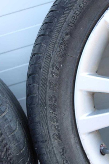 Roti de vara 225/45 R17, jante AL 7Jx17, prindere 5 x 108