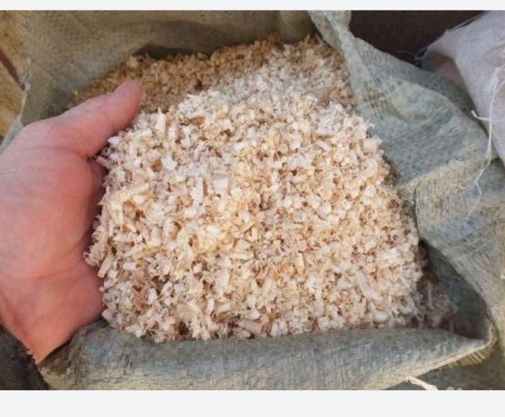 Опилка сухая чистая