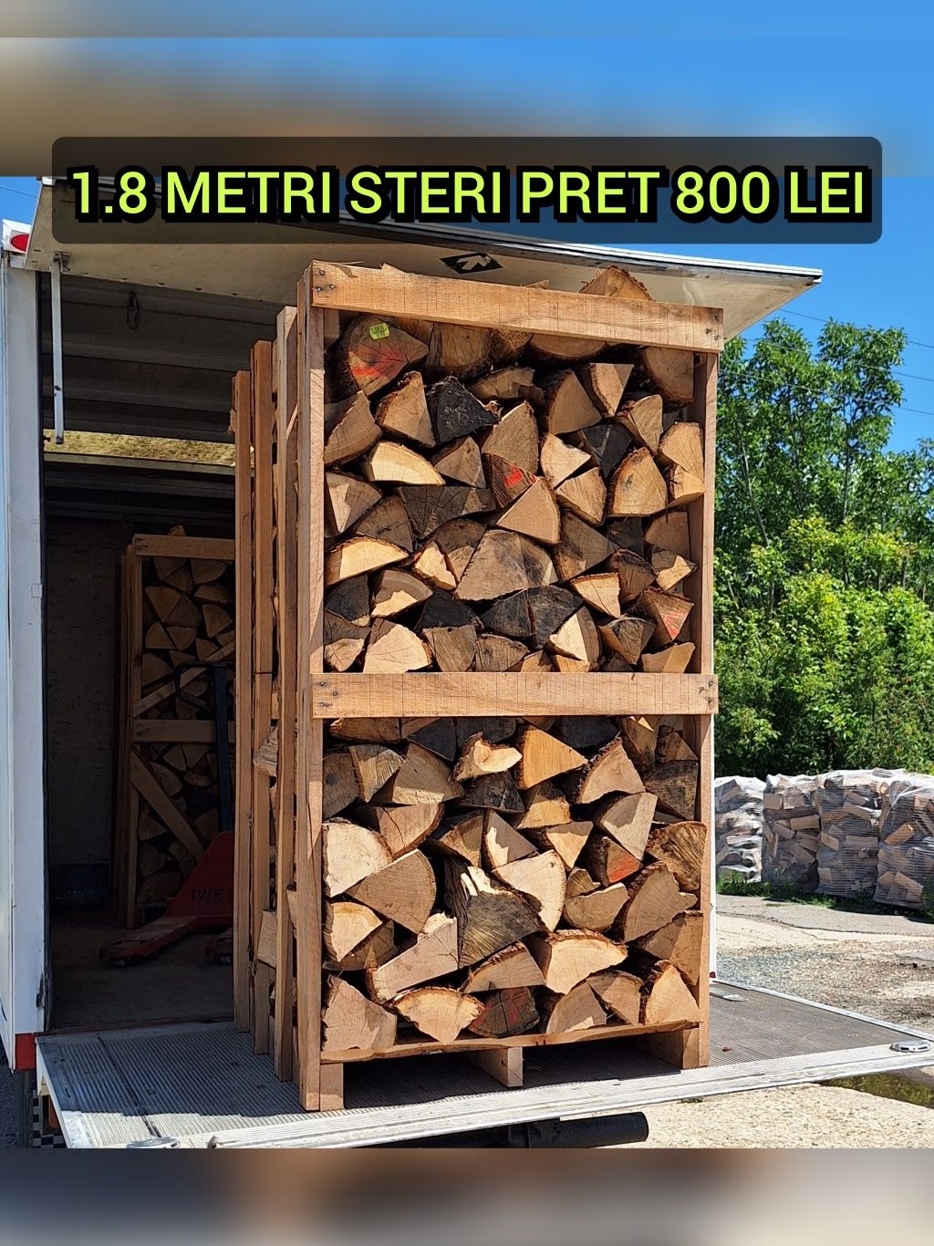 Lemne de foc din esența tare STEJAR CER FAG