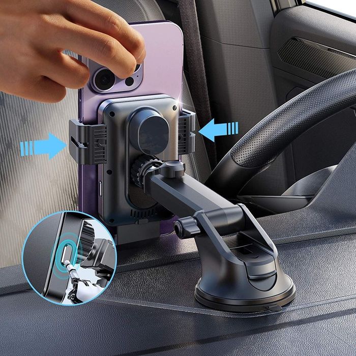 Suport auto cu incarcare wireless - Joyroom Dashboard 15W JR-ZS219