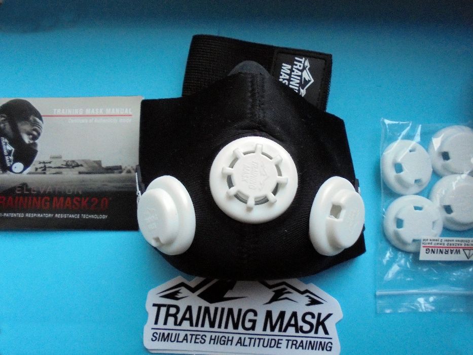 Elevation Training Mask 2.0(Masca Pentru Antrenament)–Negru