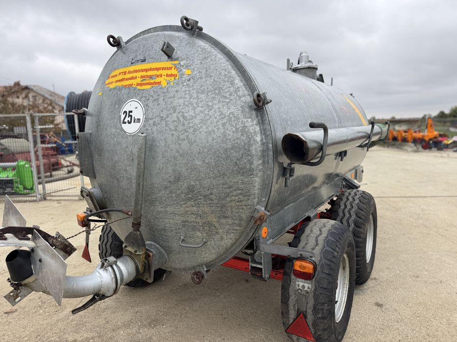 Vidanja/Cisterna 5000L Tandem FTS ca Noua Import Recent