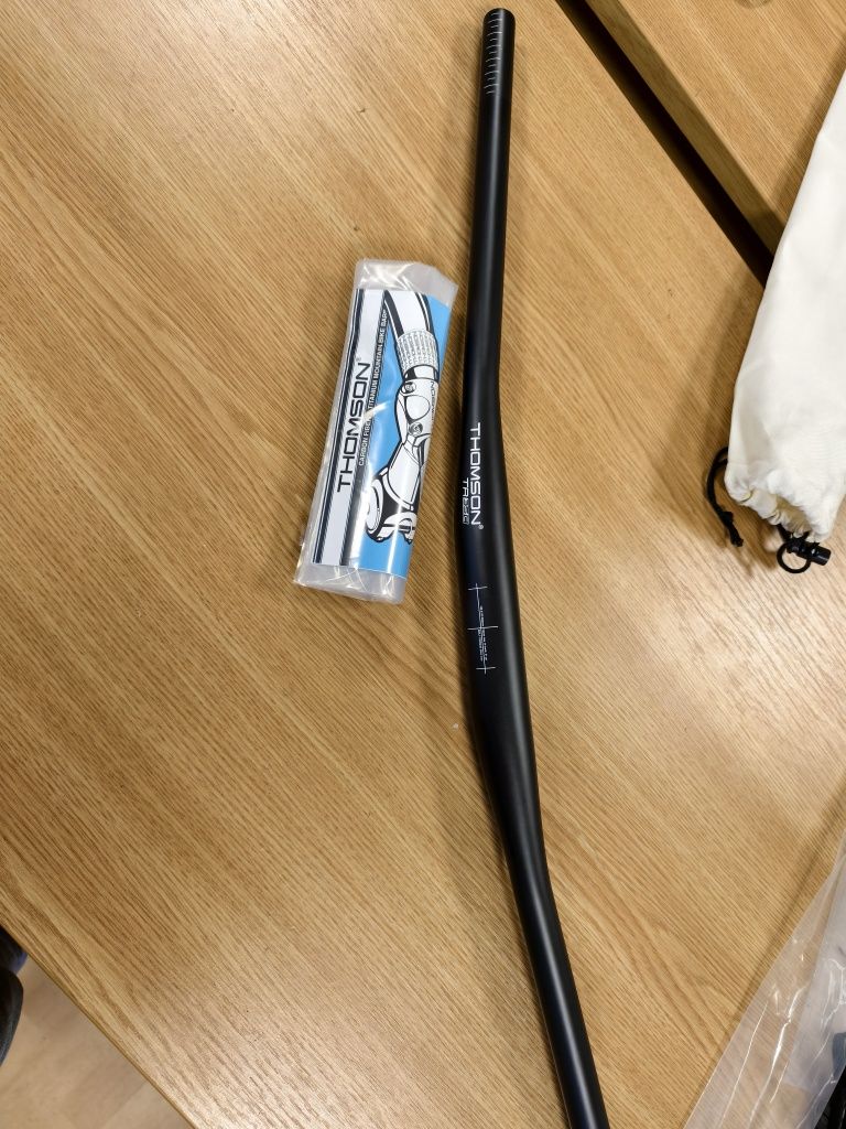 Кормило THOMSON HB-E135 MTB Trail Carbon 35x800mm black Rise 10