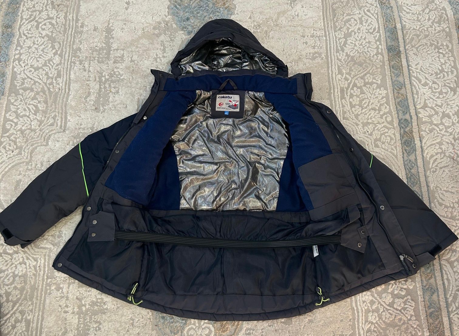 Зимняя куртка с комбинезоном 11-13 лет (горнолыжный)