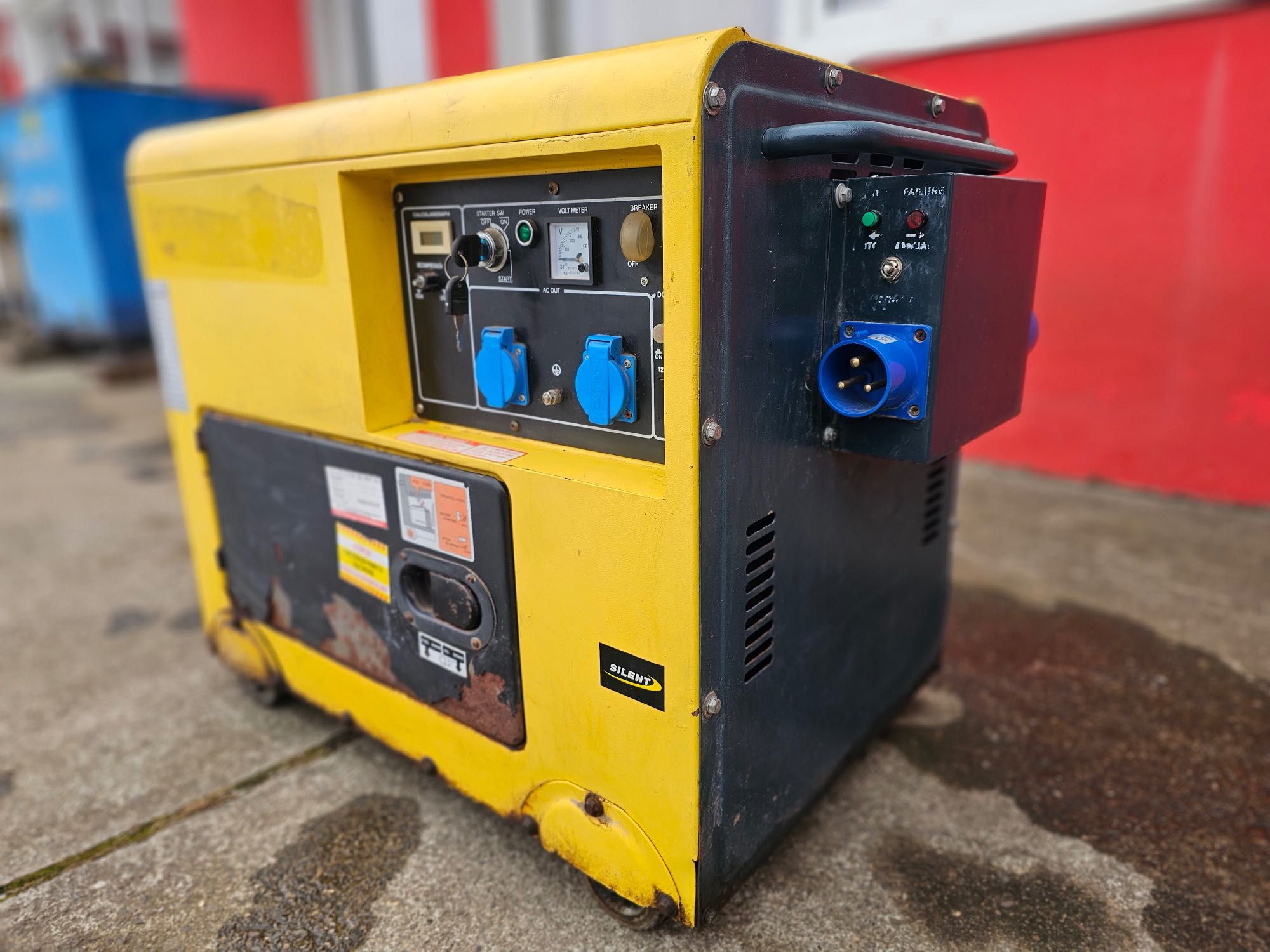 Generator diesel 5 kW, pornire automată