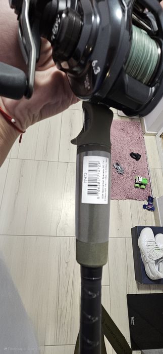 Байткастинн въдица + макара Daiwa Tatula 300HL + Savage Gear sg4 spinn