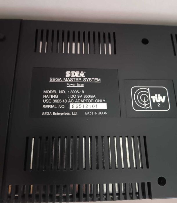 Sega Master System Power Base, Consola Japoneza Originala ,de Colectie