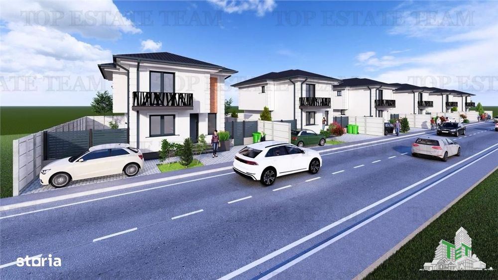 Vila Smart individuala 4  camere,  stil mediteraneean, 130 mp utili, 2