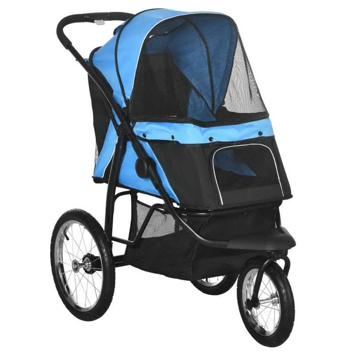 Кучешка количка PawHut с функция Jogger до 20 кг