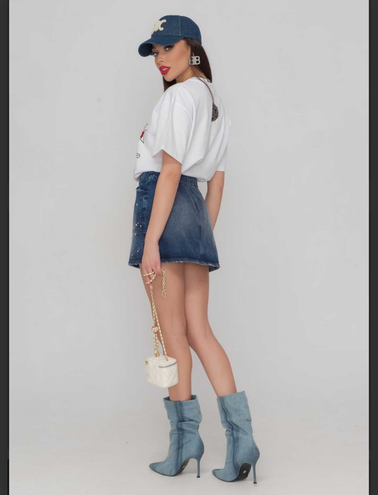 nikole collection дънкова пола