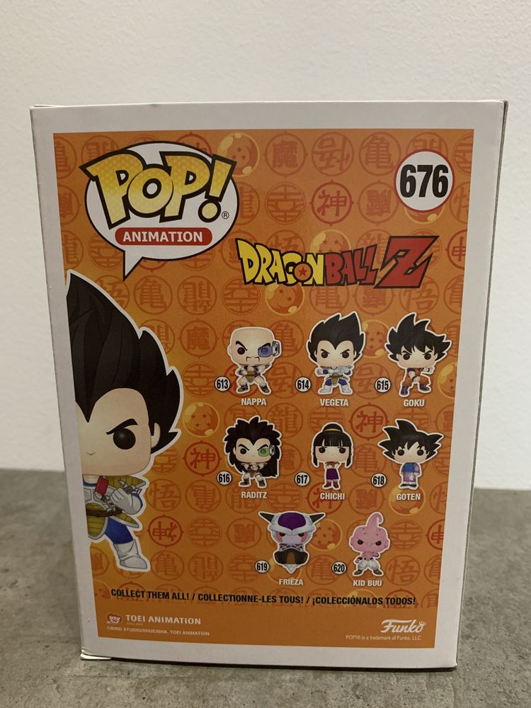 Figurină Funko Pop! Dragonball Z 676 VEGETA Over 9000!