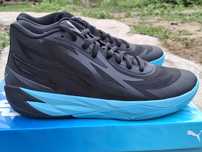 Маратонки Mens LaMelo Ball MB.02 Phenom Basketball Shoes Black/​Blue