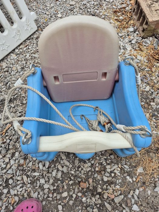 Детска люлка с въжета