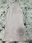 Rochie mini cu aplicatie tip floare