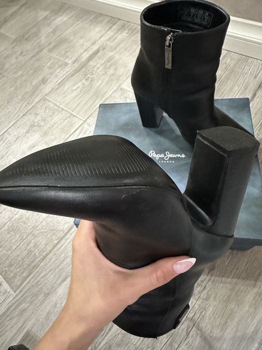 Боти естествена кожа pepe jeans 38 номер