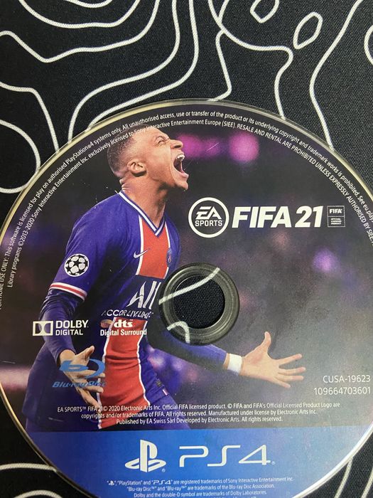Продам диск  fifa ps4,5 в хорошем состоянии
