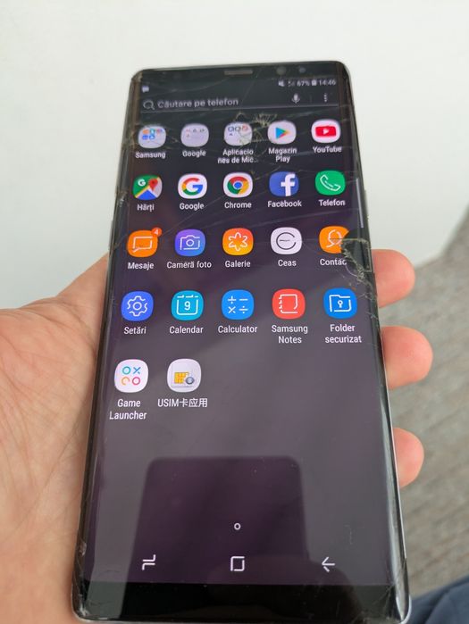 Vand Samsung Note 8