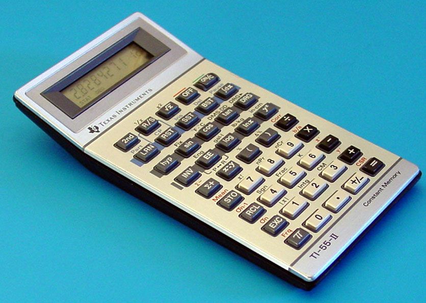 Продавам калкулатор Texas Instruments TI-55-II