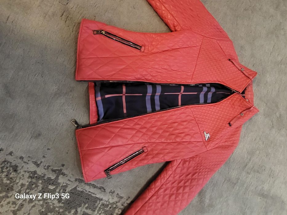 Кожено яке Burrberry