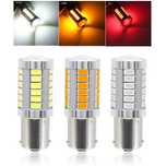 LED Лед Крушки 33 SMD С Лупа BA15S 1156 (P21W) BAU15S 1156 (PY21W) 12V