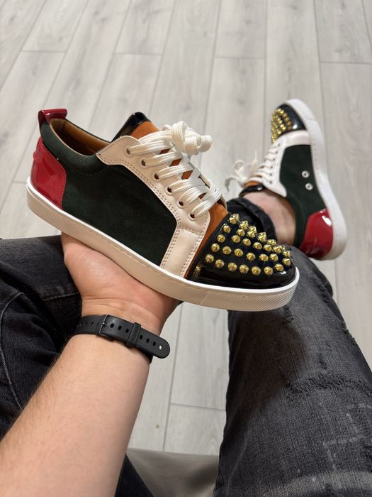 Adidasi Barbati Christian Louboutin Multicolor!