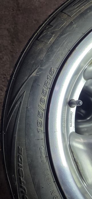 DBV Джанти със летни гуми  195/65/15  7J×15  ET38. 5×112 DOT2017