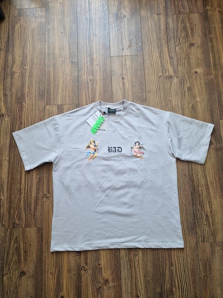 Страхотна мъжка тениска BAD овърсайз размер S M L XL 2XL