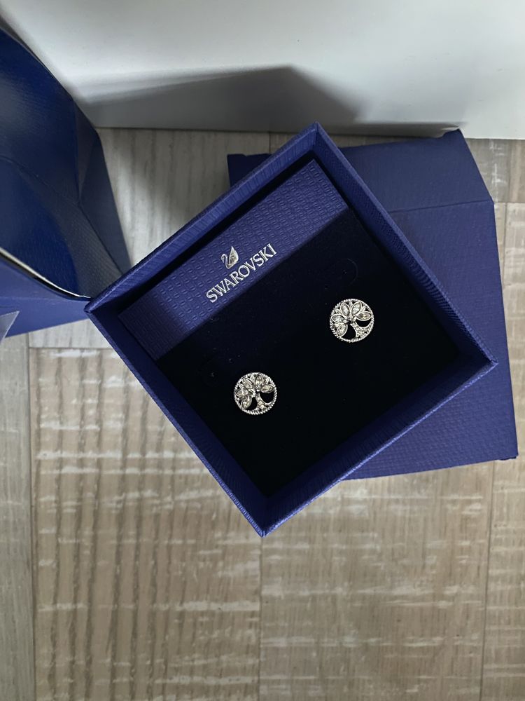 Swarovski обеци дърво на живота