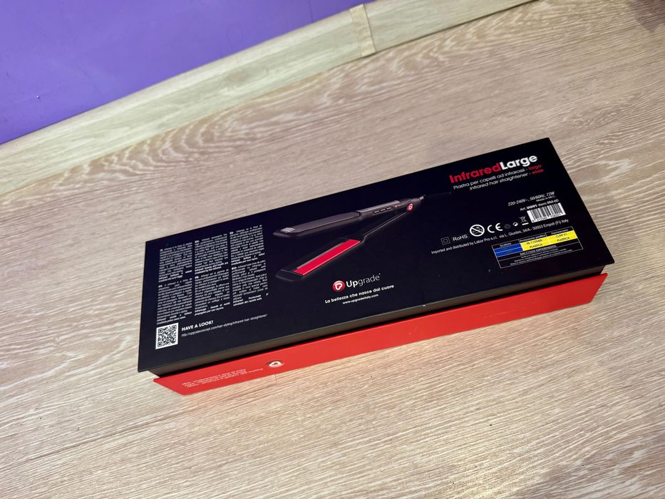 Ламинираща преса за коса Upgrade Infrared Large Straightener
