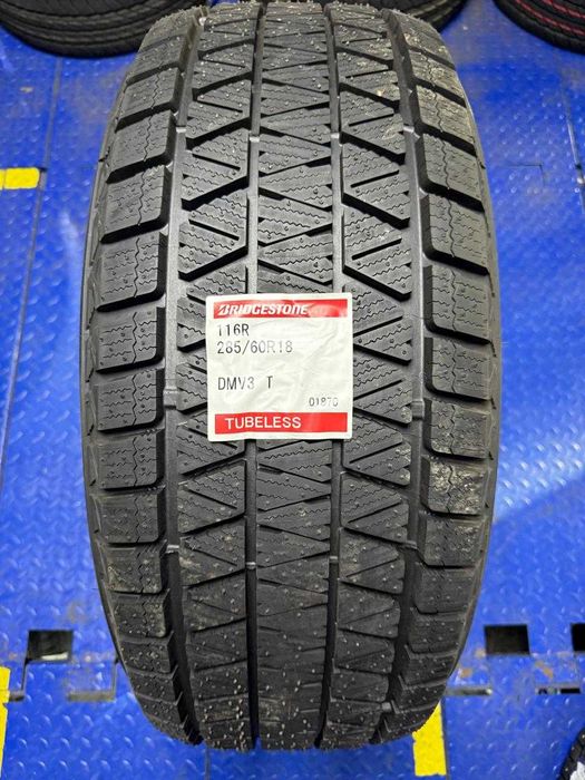 285 60 R18 зимние шины Bridgestone DMV 3 новые Япония 2025 год липучка