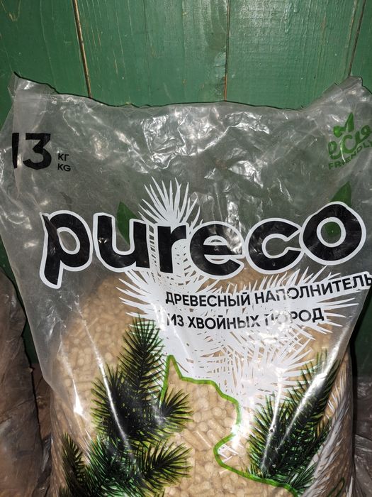Продам наполнитель древесный Pureco