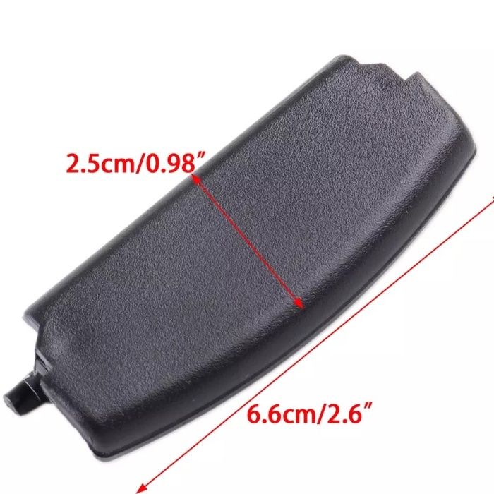 Buton / clapeta pentru capac cotiera Audi A4 B6 B7 culoare negru