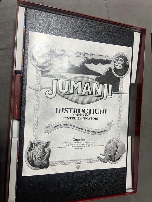 Joc Jumanji in limba Romana