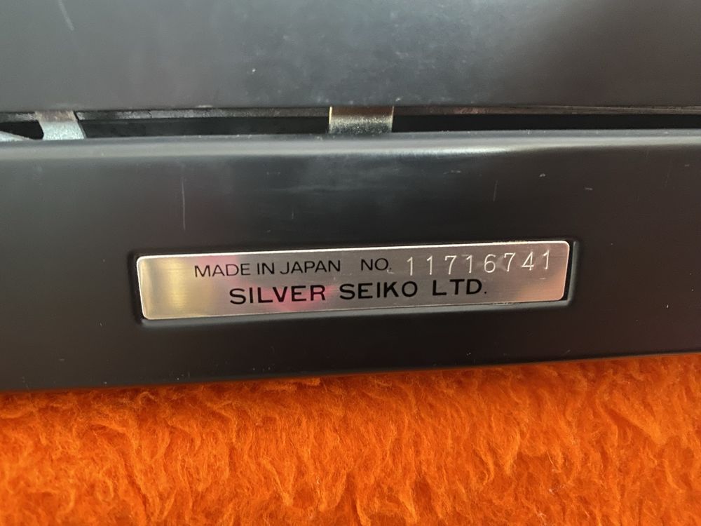 Masina de scris Seiko Silver Reed
