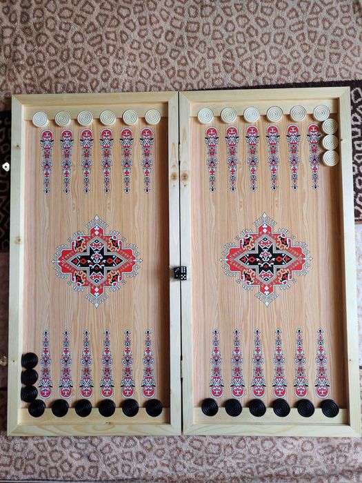 нарды большие деревянные «Два шейха»