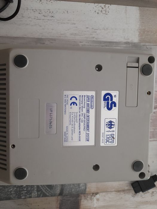 Snes super nintendo entertaning system