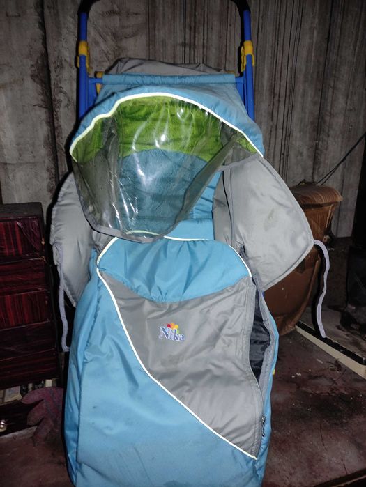 Санки детские утеплённые