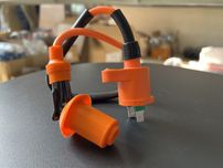 Катушка, свечной провод с наконечником GY6 150сс. На Мопед и Скутер!