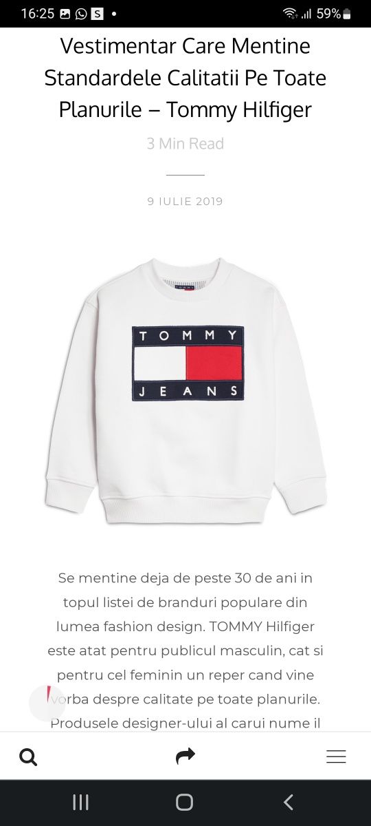 Pulover tommy hilfiger