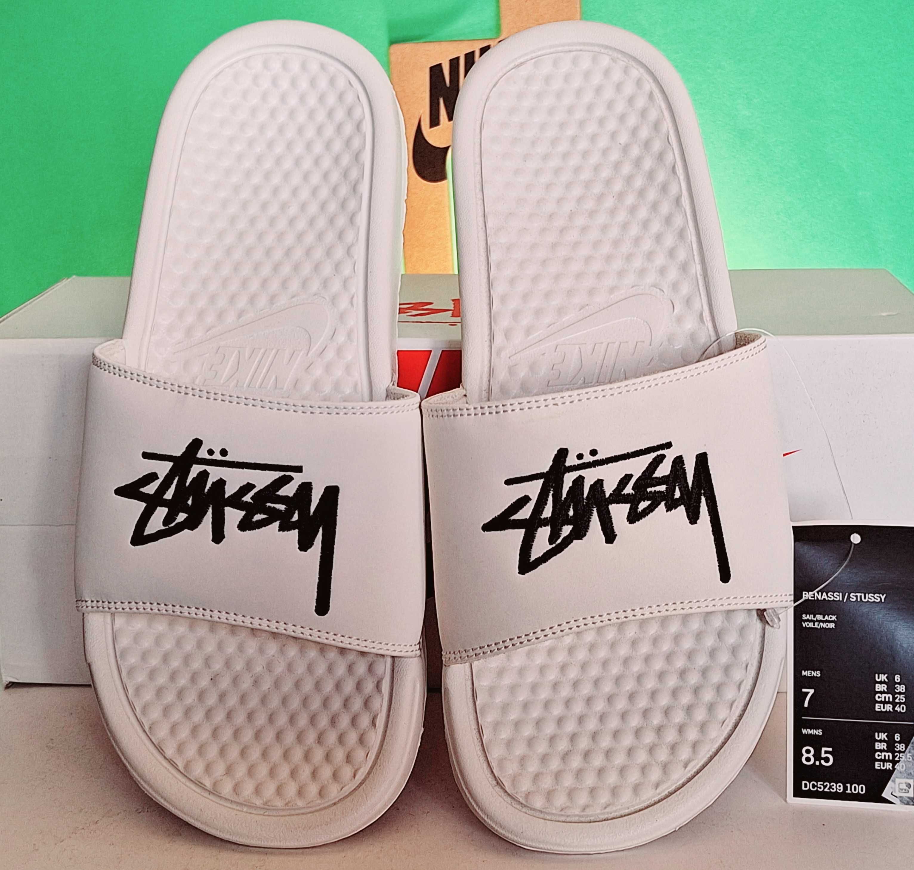 STÜSSY & Nike Benassi Slide - оригинални джапанки