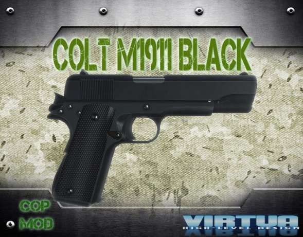 Colt SEMI-FULL METAL 1911 Arma /C02 non-LETALA/Airsoft Pistol PUTERNIC