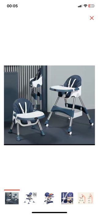 Детски сто для кормления новый